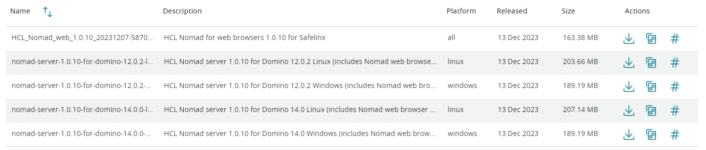 Nomad 1.0.10 リソース