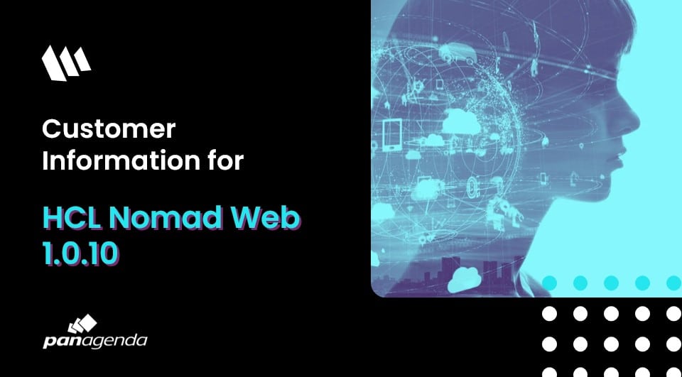 Customer Information for HCL Nomad Web 1.0.10