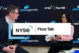 panagenda no NYSE Floor Talk pela Bolsa de Valores de Nova York